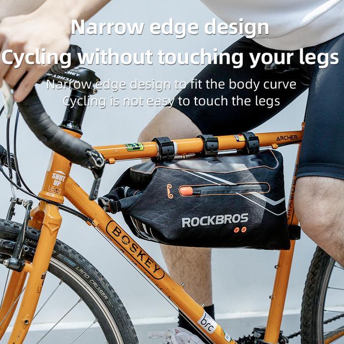 ROCKBROS 060 TAS FRAME TENGAH SEPEDA BIKE BAG TUBE TOURING WATERPROOF