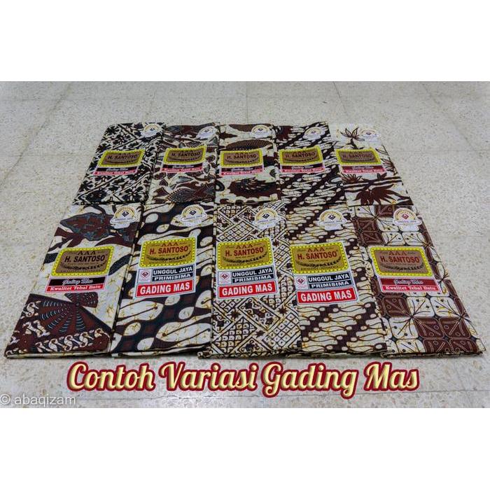 Kain Jarik Batik Santoso Aaa Kain Batik Panjang Halus