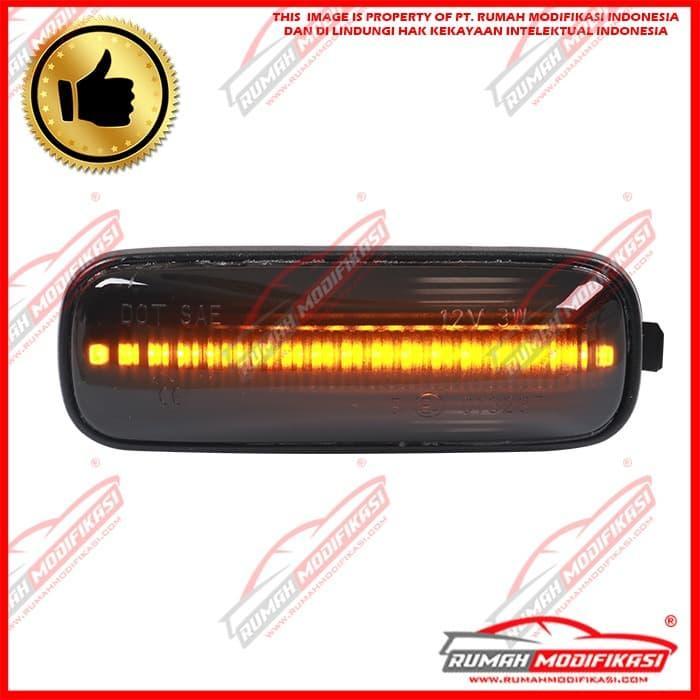 Side Lamp - Honda Civic Ferio 1996-2000 - Smoke - Led - Sequential Asli Partt