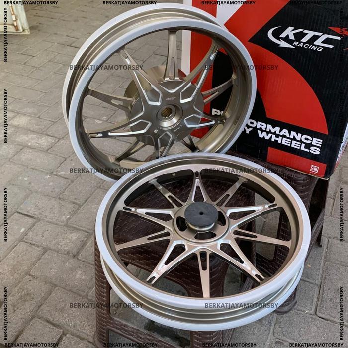 VELG KTC RACING CHRONOS RING 14 BEAT VARIO SCOOPY VARIO 125 150 TWO TONE COLOR KTC - Titan, Vario 12