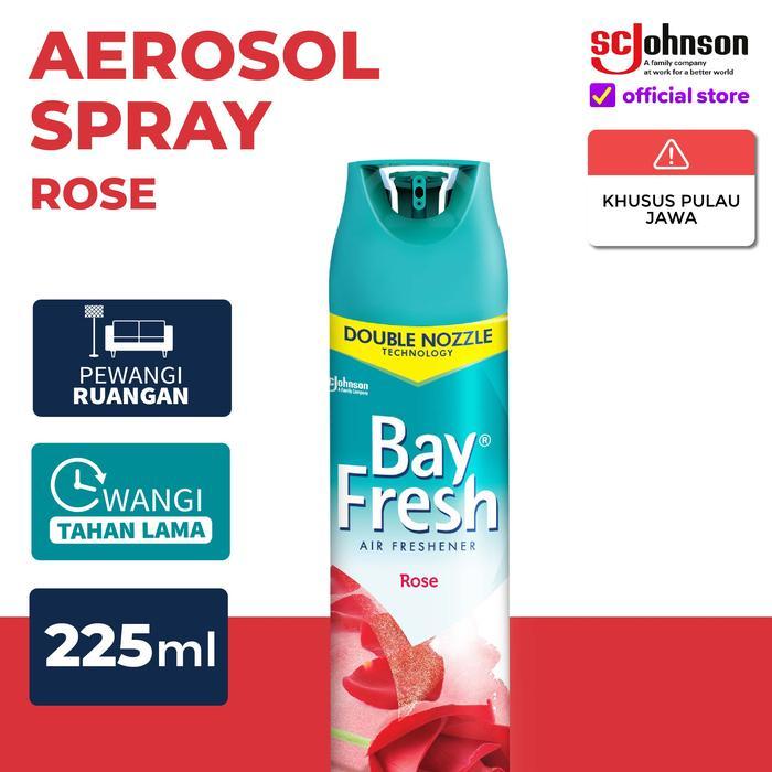 Bayfresh Aerosol Pengharum Ruangan Rose 225ml