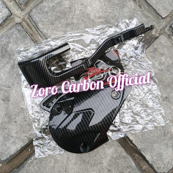 Cover Tutup Sensor Carbon / Tutup Keong Cvt Carbon Vario125 Led New / Vario 150 Led New 2018-2024