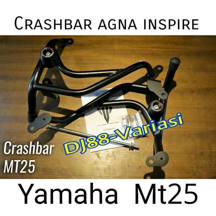 Crashbar Agna Mt25 Body Slider Mt25 Pelindung Mesin Engine Guard Body
