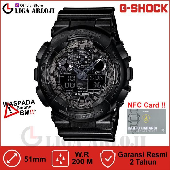 Casio G-Shock Ga-100Cf-1Adr - Jam Tangan Pria Gshock Ga100 Ga-100Cf-1A