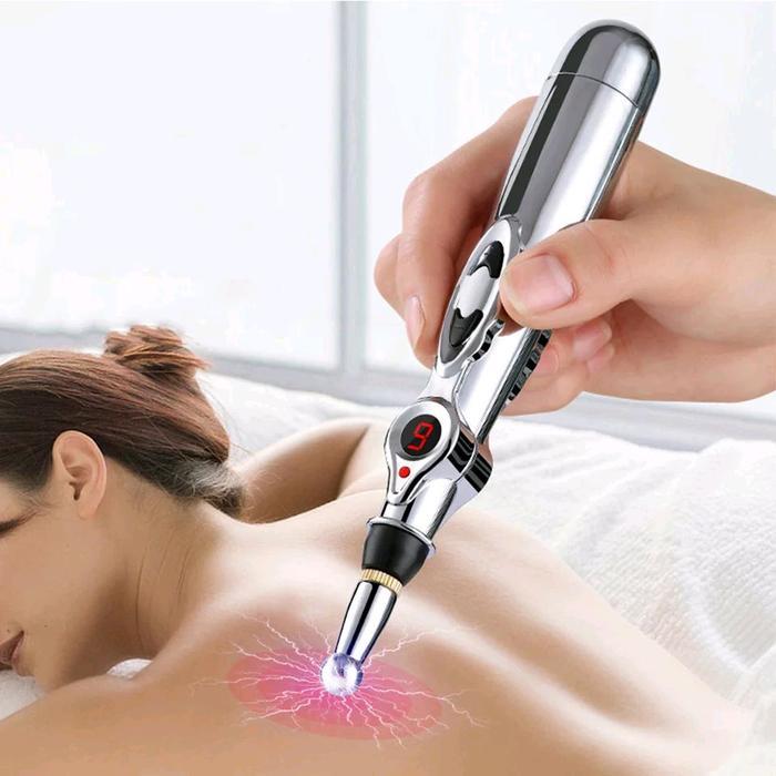 Ready Alat Terapi Kesehatan Pen Akupuntur Pijat Elektrik Meridian Listrik Therapy Leher Tubuh
