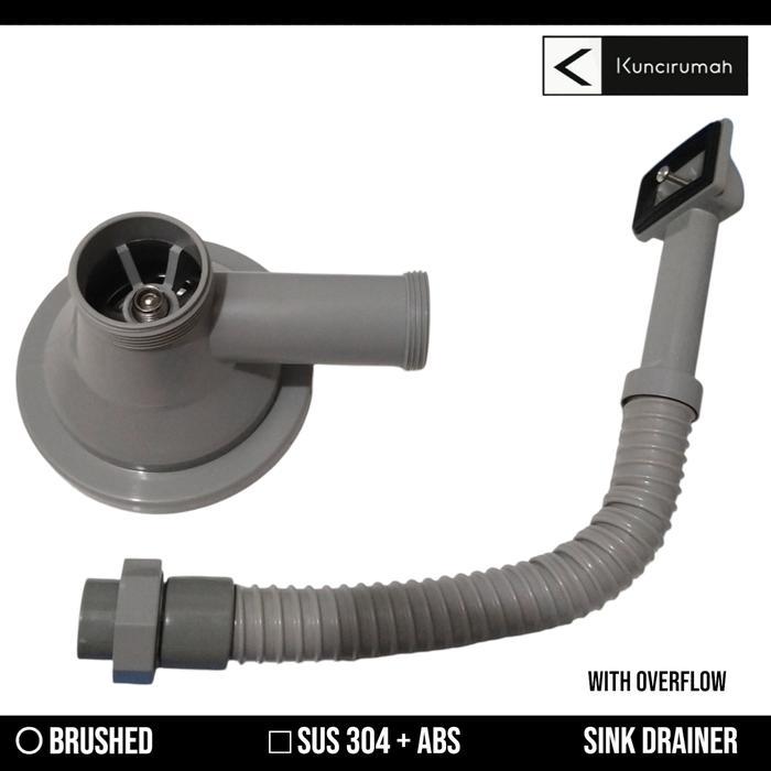 Afur bak cuci overflow modena Drainer sink BCP blanco Avur Saringan cuci piring elite stainless