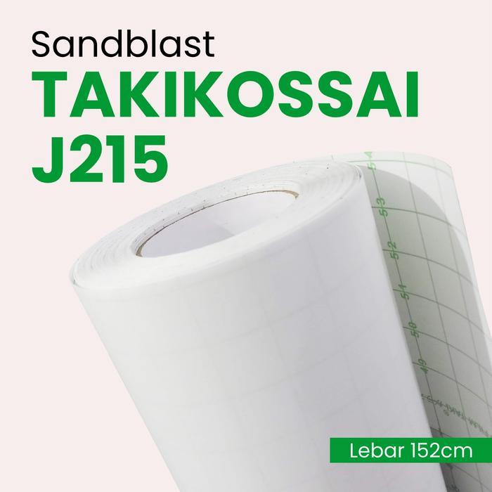 Sandblast Stiker Kaca Es Taki Kossai Glass Film J215 Terlaris