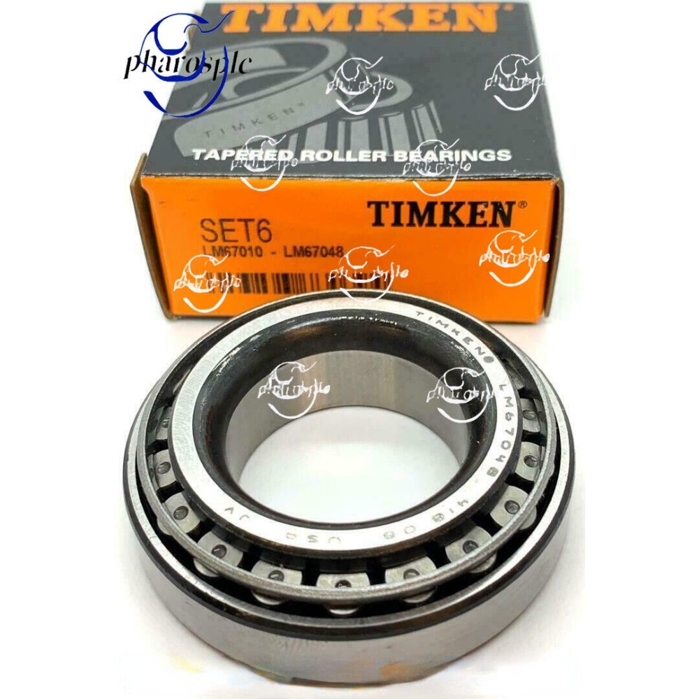 PROMO HARI INI  TIMKEN SET 6, SET6 , A6 (LM67048 LM67010) TAPERED ROLLER BEARING 4UHYB TERLARIS.