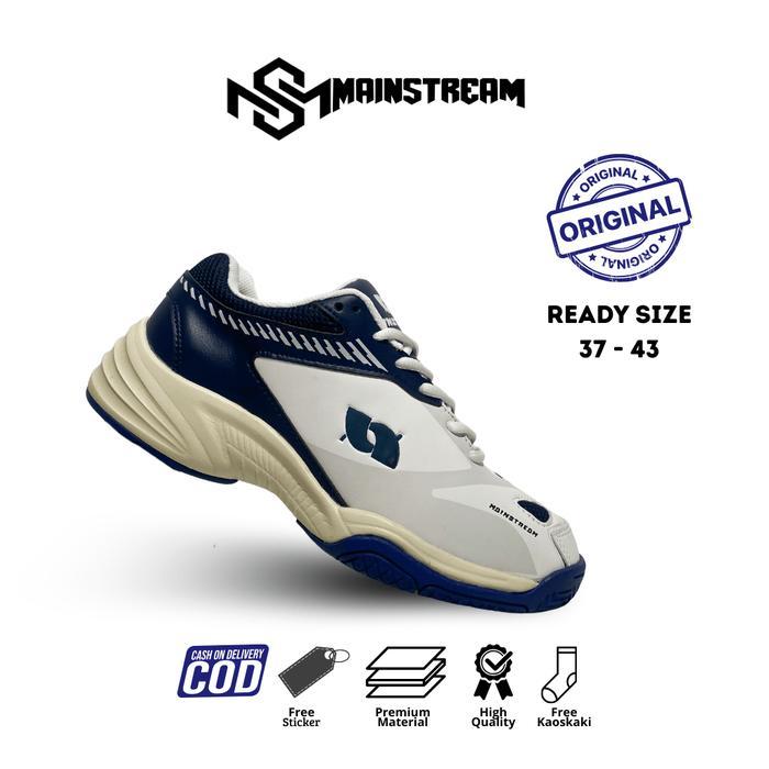 DISKON MAINSTREAM Sepatu OlahSneakers VB1 Jump Pro Navy Material VIU & Double Mesh Premium Outsole