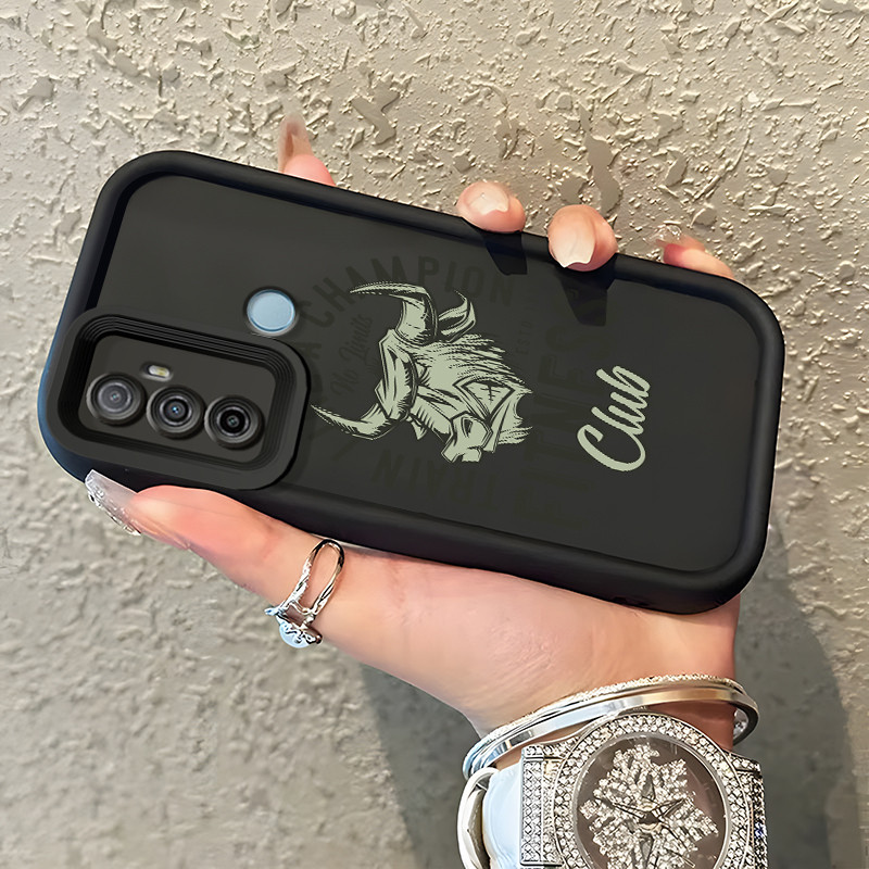 Casing Hp Untuk OPPO A53 2020 A33 2020 A53s A32 A11s Case Sketsa sapi Kasing Anti Guncangan Cesing K