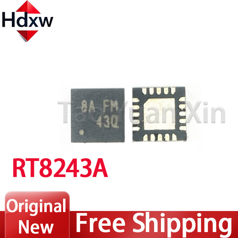 (2-10pieceNew Original RT8243AZQW (8a EE,8A EF,8A EC...) Qfn-20 Chip