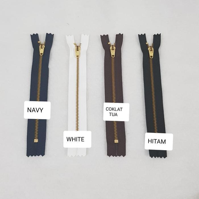 RESLETING LEVIS YKK KEPALA BESI EMAS