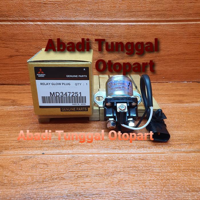 Busi Pemanas Mitsubishi Pajero Triton, Relay Glow Plug Triton Md342751