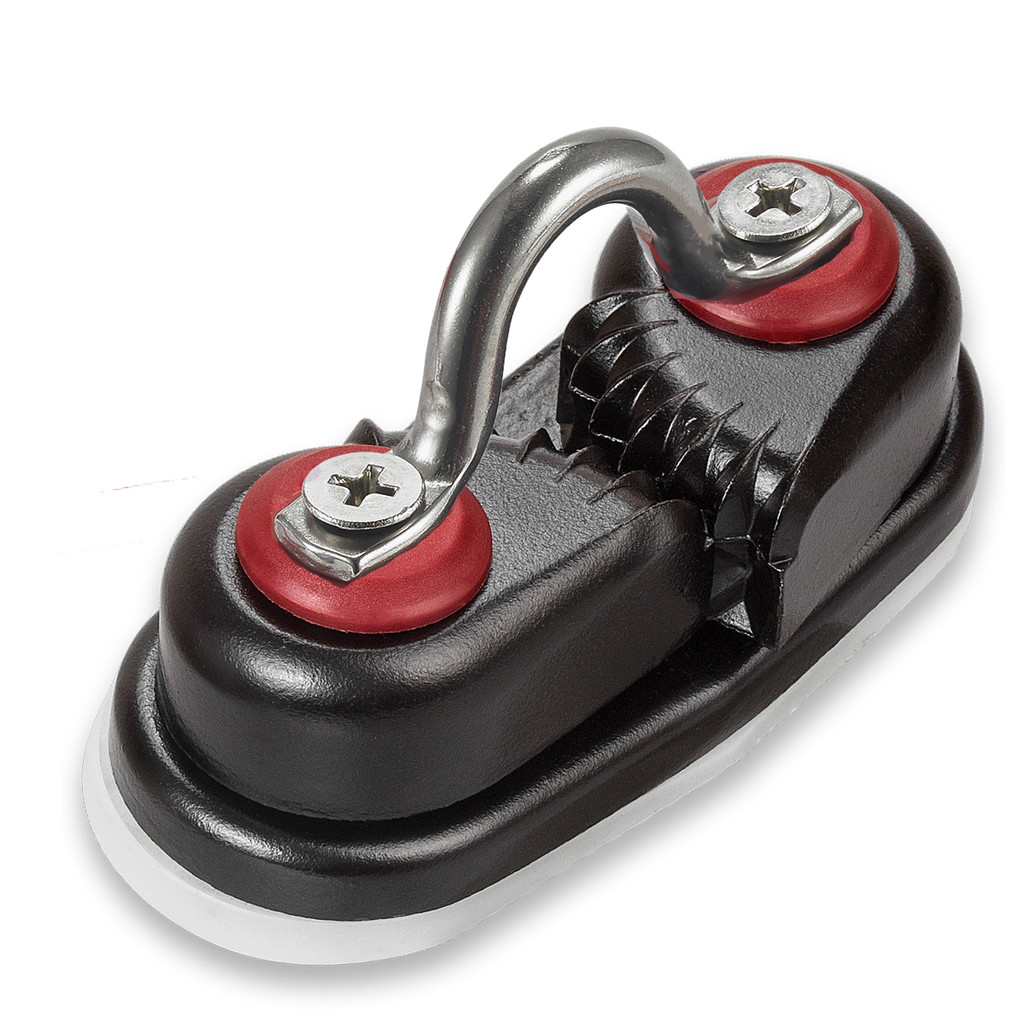 Aluminum Cam Cleat, Rope Cleat, Ball Bearing Fast Entry Cam Cleat for Line Sizes Upto 5/8-Inch, Sail