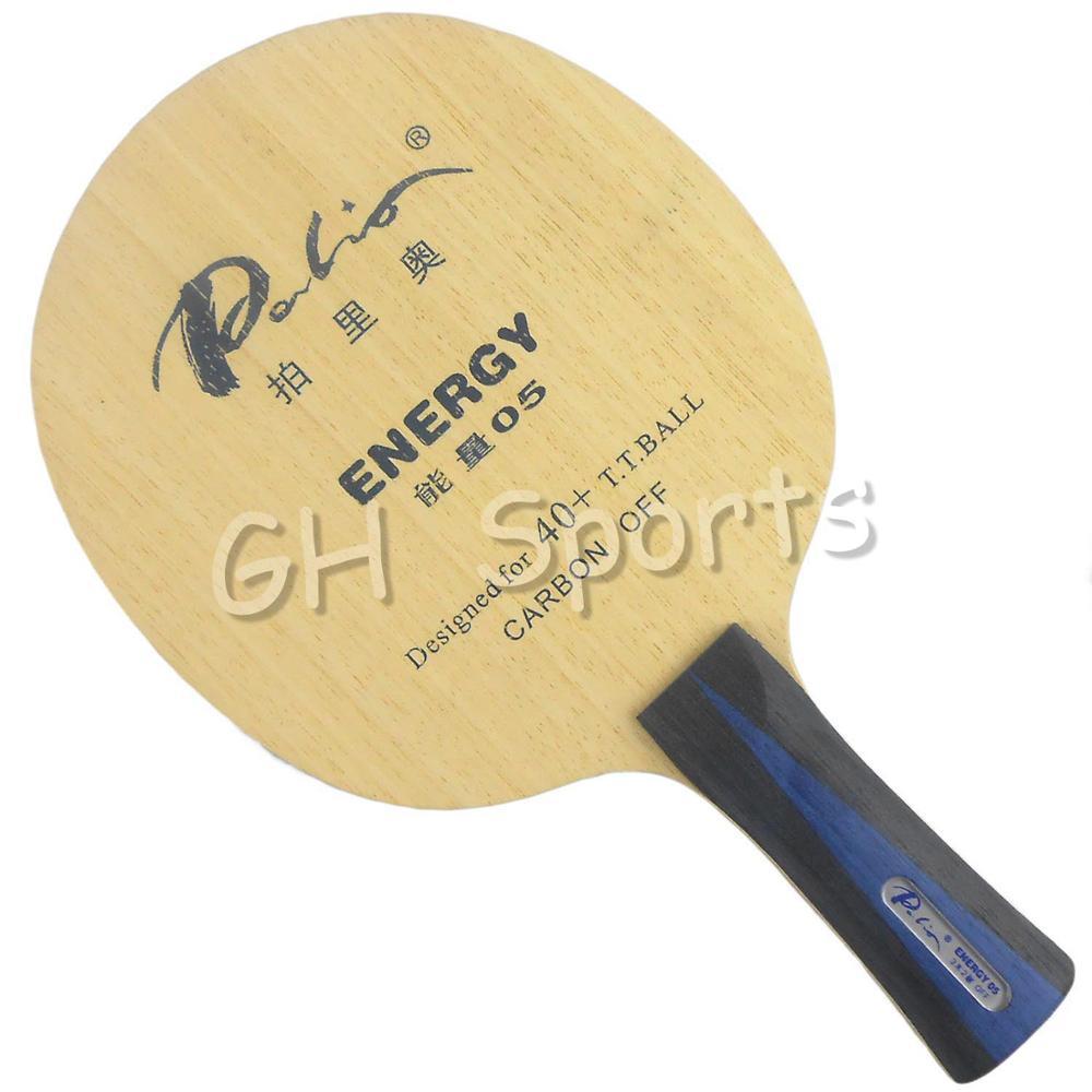 Palio ENERGY05 ENERGY 05 ENERGY-05 3Wood+2Carbon Table Tennis Blade for PingPong Racket