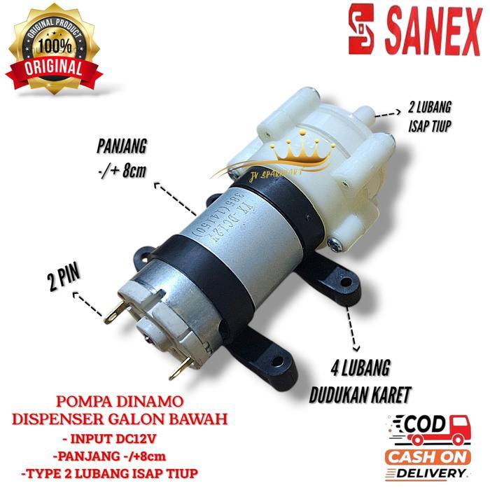 POMPA DISPENSER GALON BAWAH DISPENSER SANEX / DINAMO POMPA AIR DISPENSER SANEX