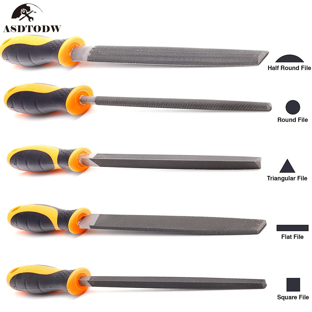 8 Inch Metal File  Assorted Rasp Diamond Needle File Set Repair Tool Jewelry Wood Grinding Hand File