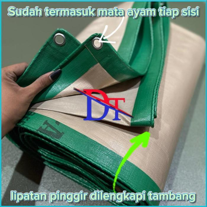 Terpal Plastik A20 Ukuran 3x6 Korea Super Tebal