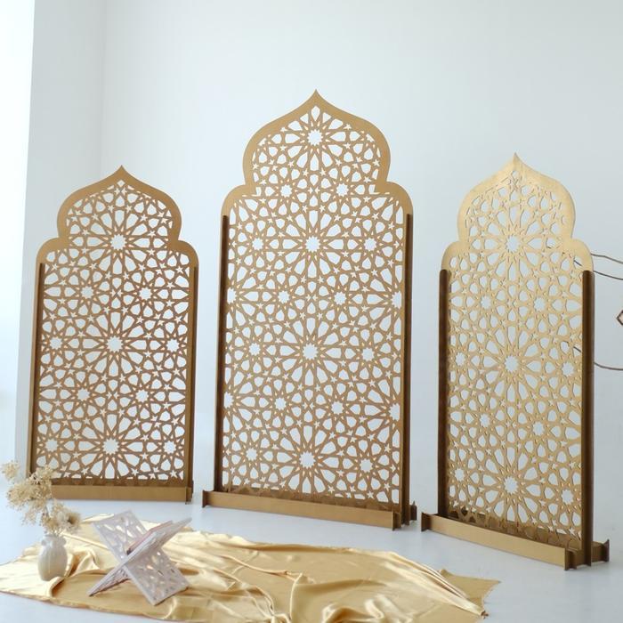 Backdrop Ramadhan Morocco Dekorasi Lebaran Islamic