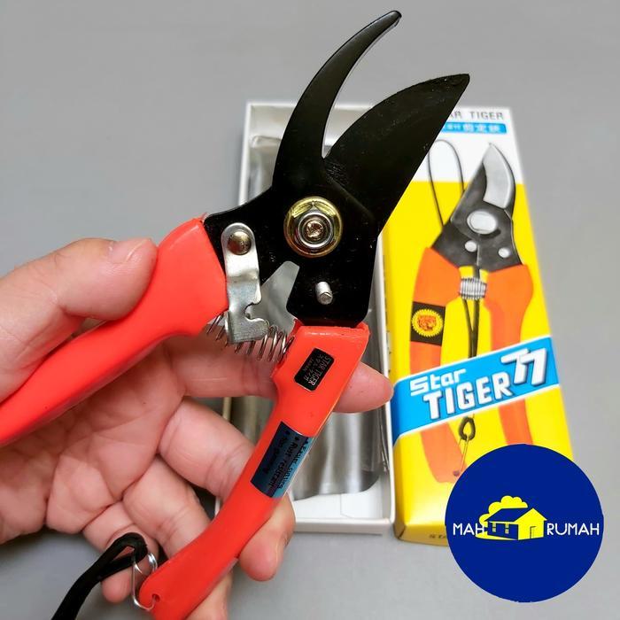 SALE Gunting Dahan Ranting Rumput Pohon / Garden Shears Star Tiger 77 uk 7" TERMURAH