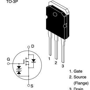 Mosfet 2Sk1058 2Sj162 K1058 J162 To-3P
