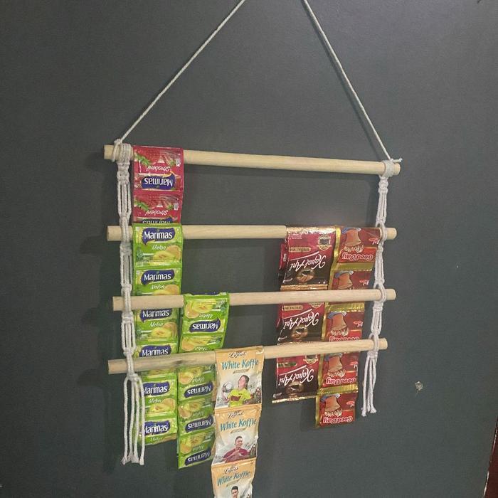 TOP HANGER 50CM RAK GANTUNGAN SNACK , RAK GANTUNGAN KOPI GANTUNGAN JAJANAN RAK WARUNG BUAT DI KAMAR