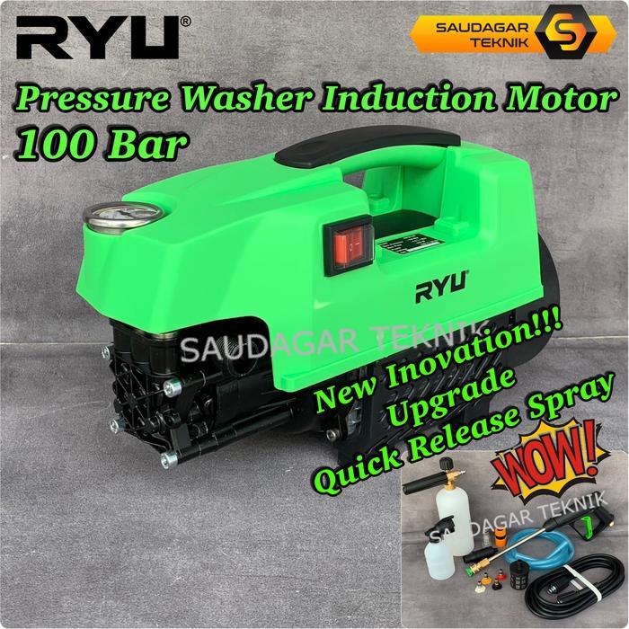 Jet Cleaner RYU RPW 100 Mesin Steam Cuci Mobil Motor AC RYU RPW 100 High Pressure Cleaner 100 Bar