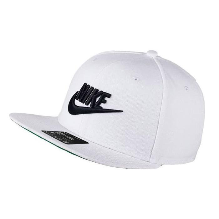 Ready Topi Nike Futura Pro Snapback Hat Black White Pine Green ORIGINAL