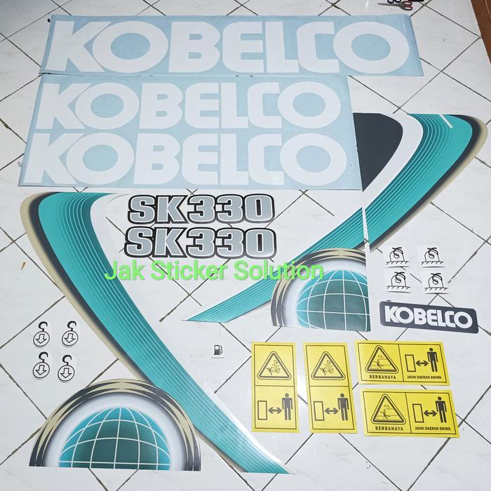 Stiker Kobelco Sk330-10 Sticker Excavator