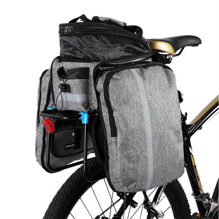 Shimano Bike - West Biking 0707209B Tas Sepeda Gravel Touring 25L Turing Pannier Bag