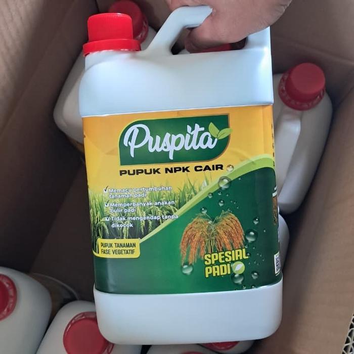 Serasiinspace Puspita Padi Zpt Ga3 Perbanyak Anakan Pelebat Bulir Padi