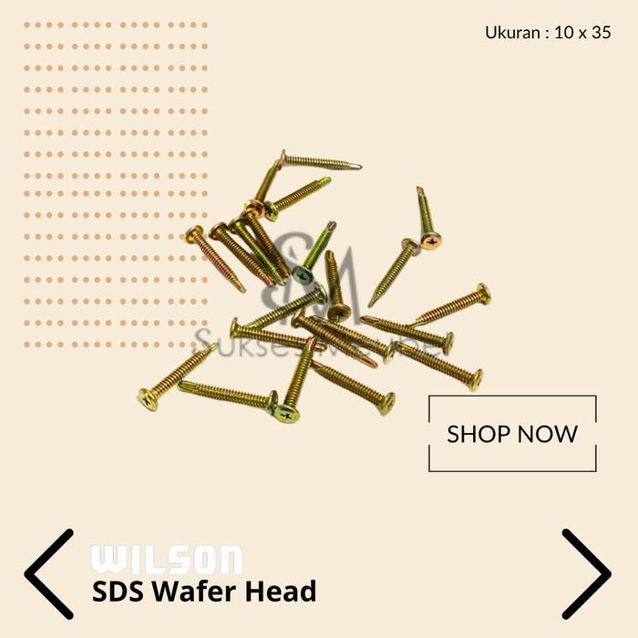 SDS WAFER HEAD 10X35 - WILSON (PAK) / SEKRUP WAFER HEAD WILSON