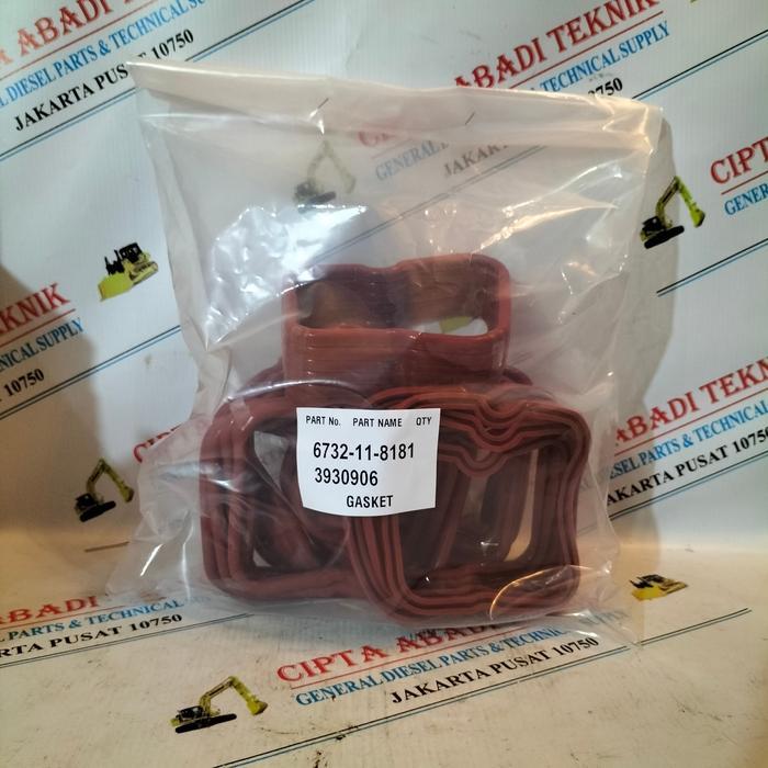 3930906 GASKET COVER 6732-11-8181 3902666 PC200-7 S6D102 6BT