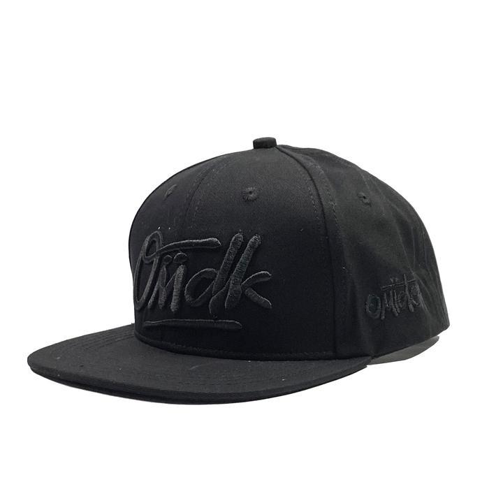 Omidoki Topi Snapback Caps Hip Hop Original Hitam