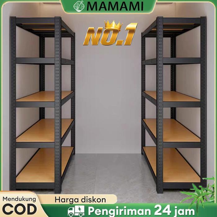 Best Seller Ma(3-6 Lapis ) Rak Besi Rak Susun Rak Penyimpanan Rak Besi Siku Lubang Rak Besi Siku