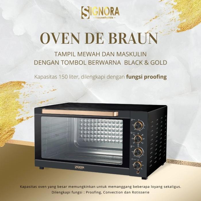 Oven De Braun SIGNORA + HADIAH