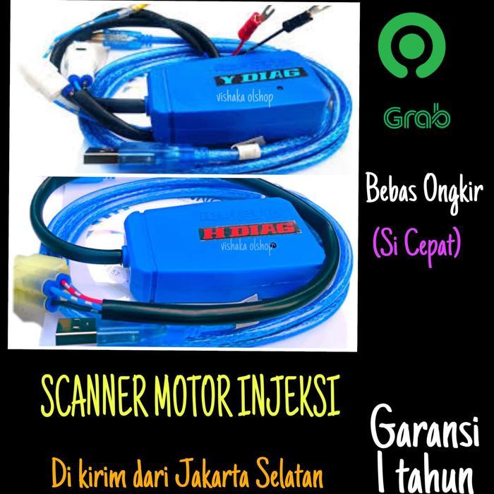 YDIAG HDIAG utk motor injeksi Alat bangkel sparepart Motor setting CO