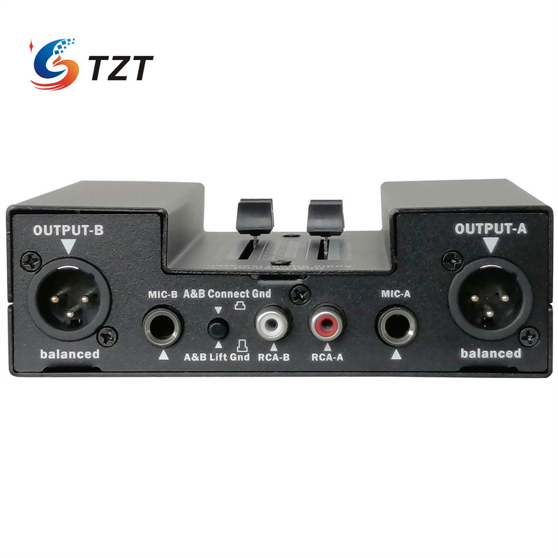 Tzt La2S-Pro Professional Audio Isolator Speaker Phase Meter Digital Processor Audio Di Box With