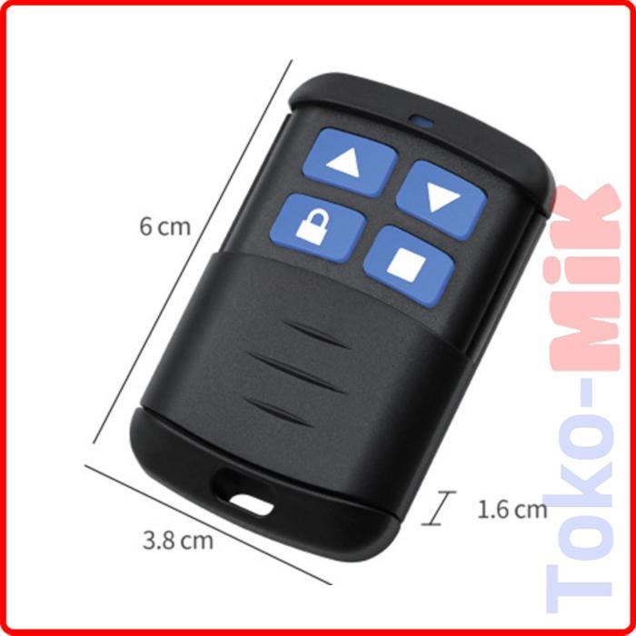 "New" Remote Control 433 MHz 433MHz Wireless 4 Tombol 4 ch Remot