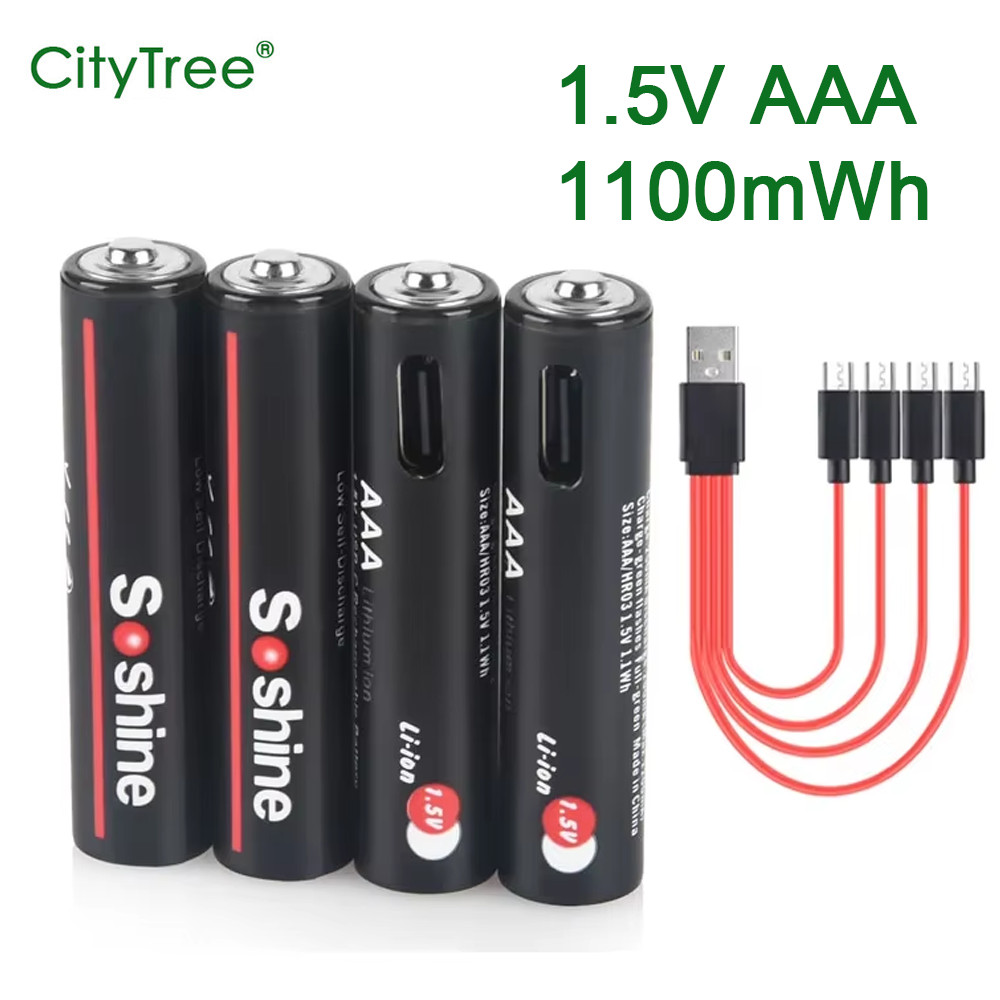Aaa Rechargeable Battery 2-20Pcs 1.5V Li-Ion Lithium Liion Li Ion 3A Aaa Batteries For Toys Clock