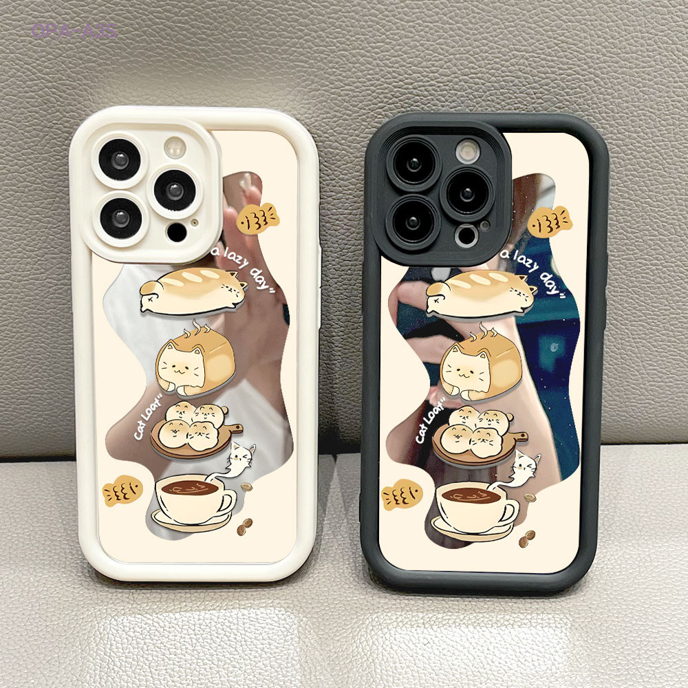 Softcase Cermin Hp Casing For OPPO A6 A5i A5 A3X A3 A98 A79 A60 A78 A58 A57 A38 A18 A5S A7 A12 A11K 