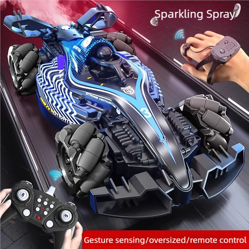Rc Car Led Light 2.4G Radio Remote Control Cars Sports High Speed Dr Car Rc Watch Gesture F1 Formula