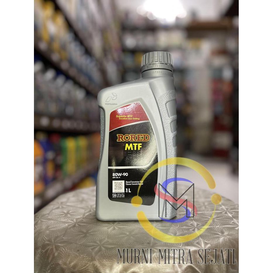 PERTAMINA RORED MTF SAE 80W-90 GL-4 OLI GEAR TRANSMISI MANUAL 1 L