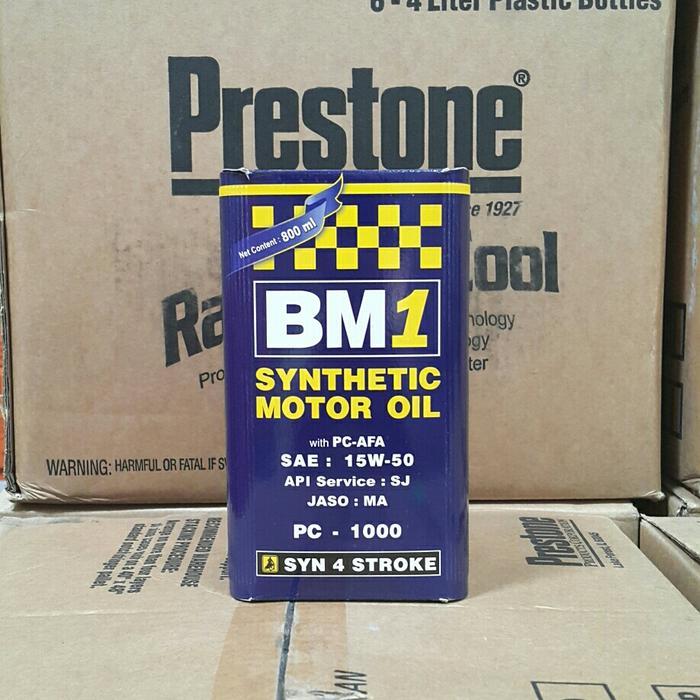 OLI MESIN MOTOR BM1 / BM 1 / BM-1 PC-1000 15W-50 800 ML