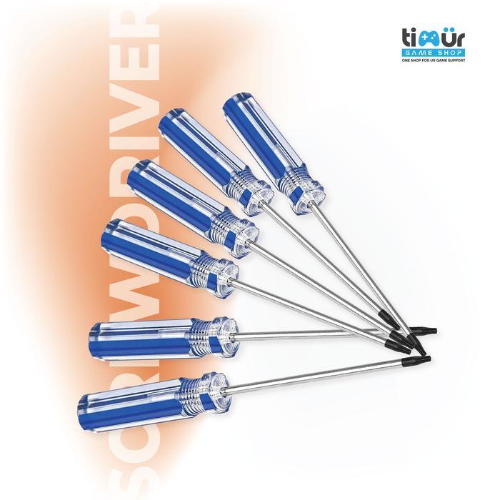 "New" Obeng Bintang Torx T8 T9 T10 Stik Xbox PS3 Slim Super Slim PS4