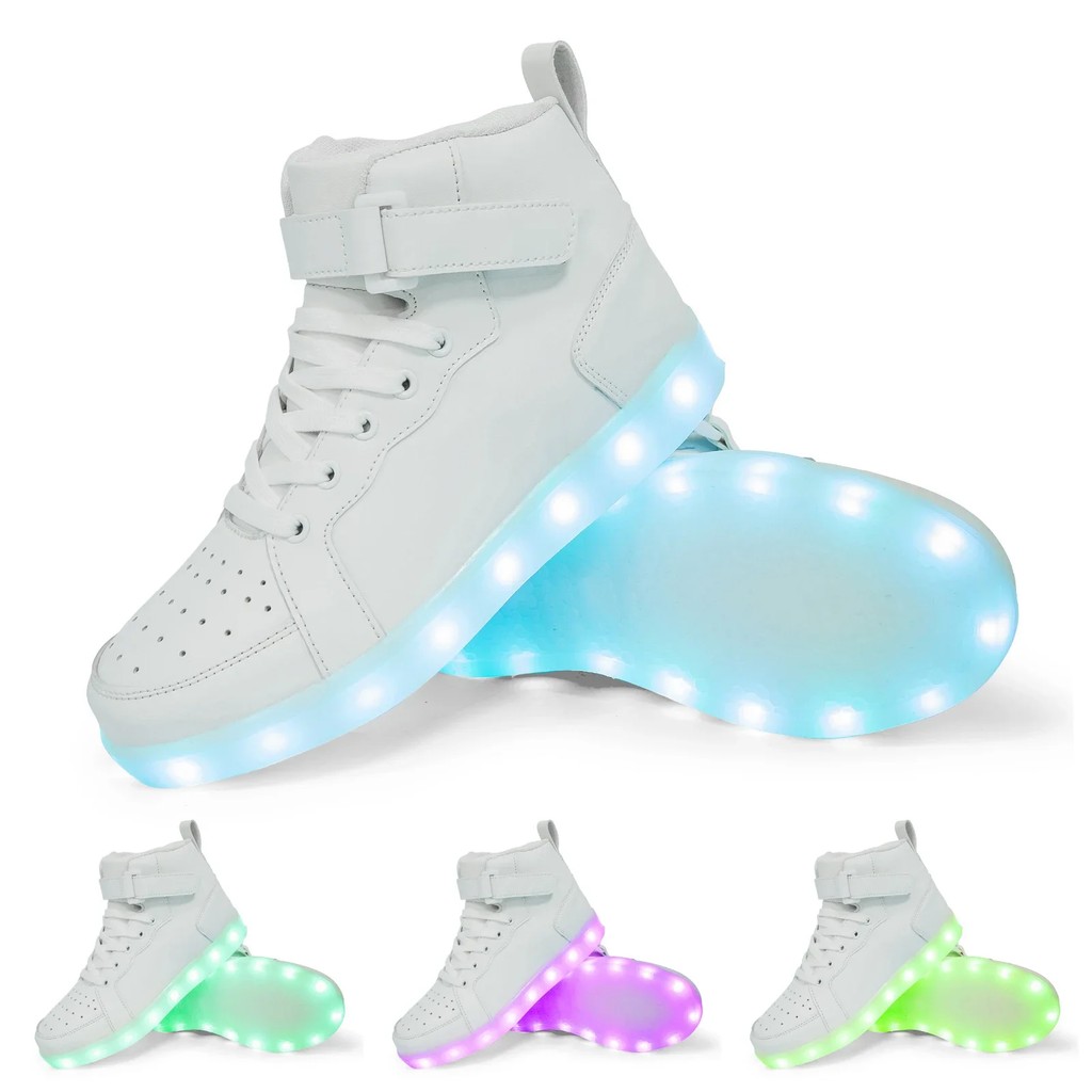 Size 25-40 Children Glowing Sneakers Kid Luminous Sneakers for Boys Girls Led Sneakers With Luminous