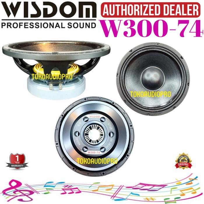 Wisdom W30074 Speaker Component Original Wisdom W300-74 W-30074 Speaker Komponen Co