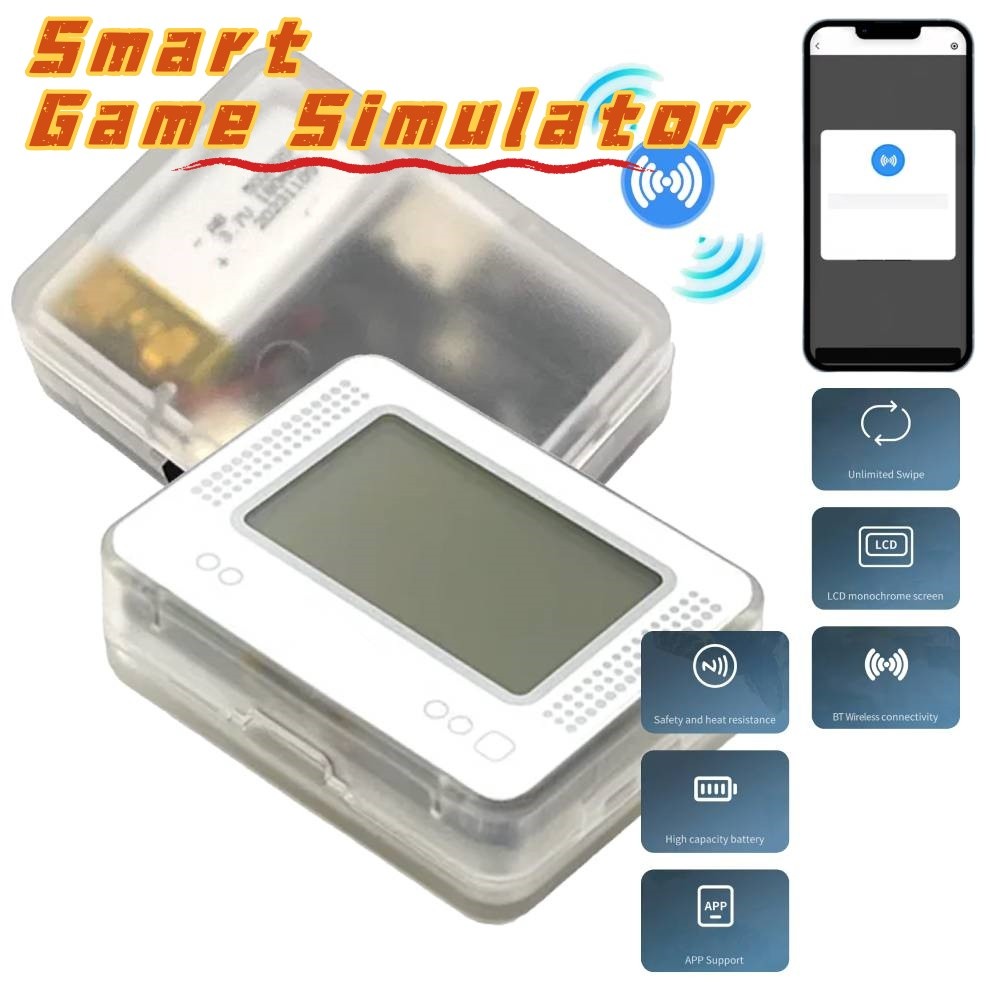 For Allmiibo Game Simulator Rechargeable Nfc Pixl Infinite Card Intelligent Emulator Unrsal Smart