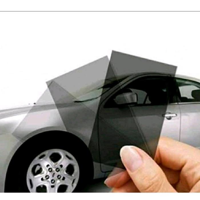 "New" Stiker Kaca Film Riben Warna Hitam Presentase 20% 40% 60% dan 80% Kaca Film Riben Mobil Kaca