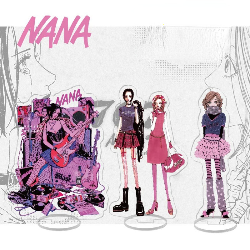 Komatsu Nana Anime Figure Oosaki Nana Toy Figures Woman Fashion Creat Action Stand Figurine El Doll